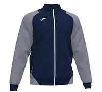 Joma 101535.332.3XS Giacca con Cappuccio - Essential II a Manica Lunga da Uomo, Marino/Bianco, 3XS