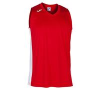 Joma 101573602_L, Sporting_Goods Unisex Adulto, Rosso Bianco, L