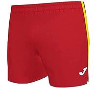 Joma Elite VII, Shorts Men's, Rojo-Amarillo, M