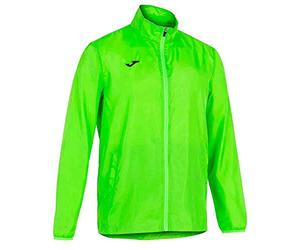 Joma 101602.020.L Giacca Impermeabile Elite VII a Manica Lunga da Uomo, Verde Fluorescente, L