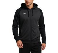 Joma 101967.151.L Giacca Academy IV con Cappuccio, Antracite - Nero