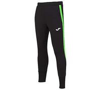 Joma 102233.117.4XS Pantaloni Lunghi Sportivi, Advance, Bambini, Nero Verde Flúor