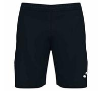 Joma Open III Bermuda Shorts, Nero-Arancione Fluor, 4XS Men's