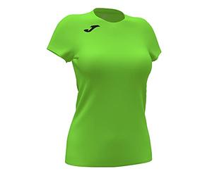 Joma 2XS Maglietta a Maniche Corte Record II, Verde Fluo, XXS Unisex-Adulto