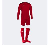 Joma 3 Pezzi Completo Calcio Zamora VIII - 600 (Rosso/Nero/Bianco)