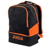 Joma 400234_120, Stadio III, zaino, Royal, Nero-arancione Fluo, S