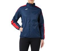 Joma 900382.306.S Giacca Impermeabile con Fodera Interna - Champion IV a Manica Lunga da Uomo, Marino/Rosso, S