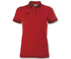 Joma 900444.600.XL Polo a Manica Corta, Bali II, Donna, Rosso, XL