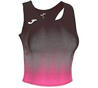 Joma 901018.118.M Top da Corsa, Elite VII, Donna, Nero-Rosa, M