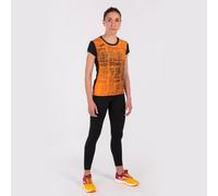 Joma 901255108_4XS, Sporting_Goods Unisex Adulto, Nero, Arancione, 4XS/3XS