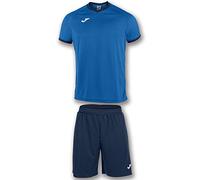 Joma Academy, Set Di Attrezzature M Corto Uomo, Blu (Royal/Marino), XL