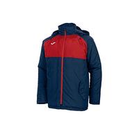 Joma Andes, Parka Bambino, Bleu Marine/Rouge, XS