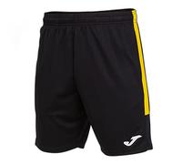 Joma Bermuda Eco Championship, Nero Giallo, 4XS Uomo