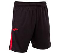 Joma Bermuda Uomo Championship VII Nero Rosso