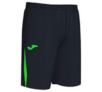Joma Bermuda Uomo Championship VII Nero Verde Fluorescente