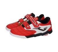 Joma CAJW2506INV Scarpe Sportive Bambino Joma Campo Indoor Rosso Bianco Antiscivolo Made in Spagna Bambino Sneakers, Rosso Bianco, 28 EU