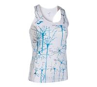 Joma Camiseta de tirantes Élite IX T-Shirt, Blanco, M Donna