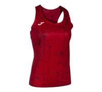 Joma Camiseta de tirantes Élite IX T-Shirt, Rojo, M Donna