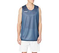 Joma Camiseta Reversible ARO Blanco s/m, Maglietta Uomo, Blu (Marino)
