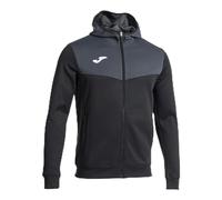 Joma Campus Street Felpa con Cappuccio, Nero, S Uomo