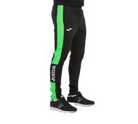 Joma Championship IV, Pantaloni Uomo, Nero/Verde/Fluorescente, 5XS