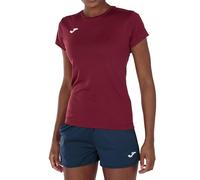 Joma COMBI W M/C, Maglietta a Maniche Corte Donna, BORDEAUX, XXS