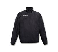 Joma Cortavientos Wind Polyester Negro Impermeabile, Bambino, Nero, 8