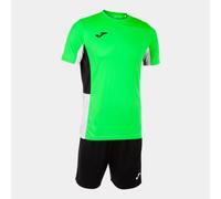 JOMA DANUBIO II SET CALCIO E CALCIO A 5 COL.VERDE FLUO NERO TG.XL