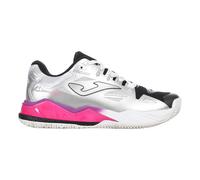 Joma Eleganza e potenza per le vostre partite di padel. La scarpa da padel Joma SPIN da donna combina stile e funzionalità ai massimi livelli. La sua tomaia sintetica offre flessibilità e supporto per