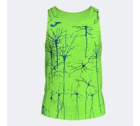 Joma Élite IX Maglietta, Verde Fluo, 4XS Uomo