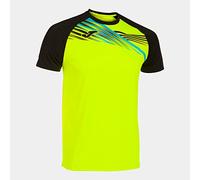 T-shirt Joma Elite X manica corta giallo neon nero - S