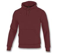 Joma Felpa con Cappuccio Atene II, Unisex - Adulto, Bordeaux, 5XS