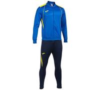 Joma Tuta da Uomo, 8XS a 3XL - Giacca con Cerniera, Tasche e Collo in Costina - Pantaloni con Vita Elastica, Laccio e Fondo con Cerniera - Championship VII