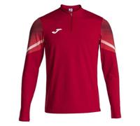 Felpa Joma Elite XI Half Zip rosso puro bianco bambini - XXS