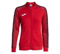 Joma Elite Xi Full Zip Sweatshirt Rosso M Donna