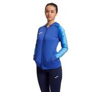 Felpa con cappuccio da donna Joma Elite XI Bleu XL