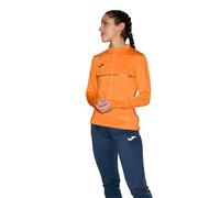 Joma Felpa da Corsa da Donna, 2XS-XL, Maniche Lunghe, con Fodera Termica e Mezza Zip, Ideale per l'allenamento all'aperto, Record III