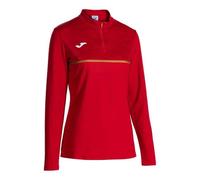 Joma Felpa da Corsa da Donna, 2XS-XL, Maniche Lunghe, con Fodera Termica e Mezza Zip, Ideale per l'allenamento all'aperto, Record III