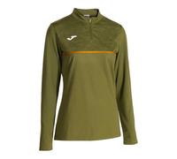 Joma Felpa da Corsa da Donna, 2XS-XL, Maniche Lunghe, con Fodera Termica e Mezza Zip, Ideale per l'allenamento all'aperto, Record III