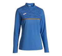 Joma Felpa da Corsa da Donna, 2XS-XL, Maniche Lunghe, con Fodera Termica e Mezza Zip, Ideale per l'allenamento all'aperto, Record III