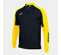 Joma Felpa Eco Championship, Nero Giallo, L Uomo