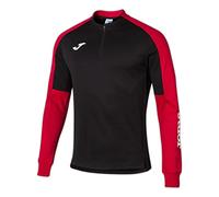 Joma Felpa Eco Championship, Nero Rosso, M Uomo