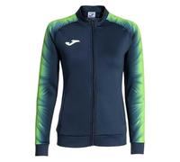 Joma Elite Xi Full Zip Sweatshirt Blu M Donna