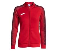Joma Elite Xi Full Zip Sweatshirt Rosso S Donna
