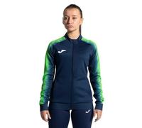 Joma Elite Xi Full Zip Sweatshirt Blu L Donna
