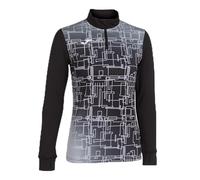 Joma Felpa Femme Elite VIII 1/2 Zip, Unisex - Adulto, Nero, XS