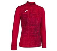 Joma Felpa Femme Elite VIII 1/2 Zip, Unisex - Adulto, Rosso, M