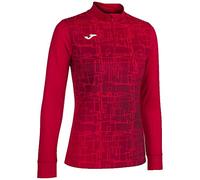 Joma Felpa Femme Elite VIII 1/2 Zip, Unisex - Adulto, Rosso, XS