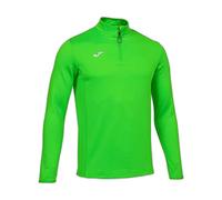 Joma Felpa Running Night Maglia di Tuta, Verde Fluo, S Uomo