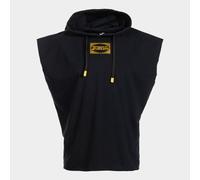 Joma Felpa Smanicata Uomo Con Cappuccio Combat - 100 (Nero/Oro)